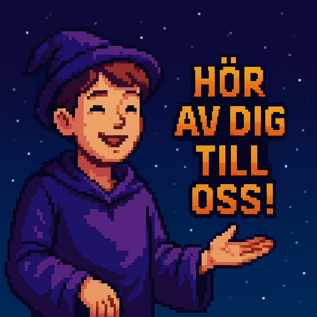 Hör av dig till oss SPELA MERA